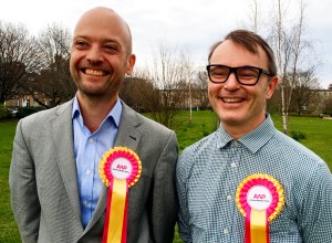 Dr Andrew Orr (left), Barry Quinn (right)