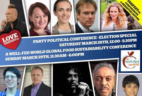 Animal Welfare Party to take part in VegFest Brighton’s Political Conference March 28th